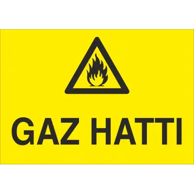 Gaz Hattı Levhası