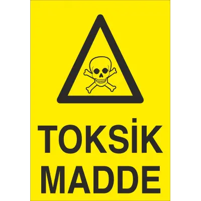 Toksik Madde Levhası