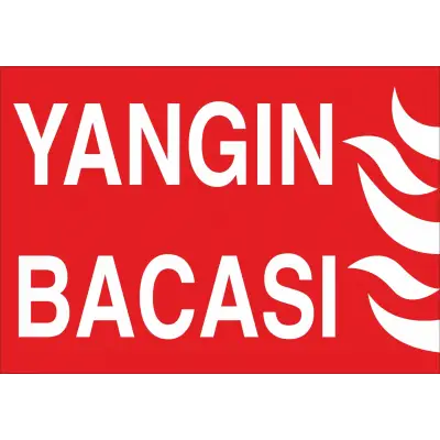 Yangın Bacası Levhası
