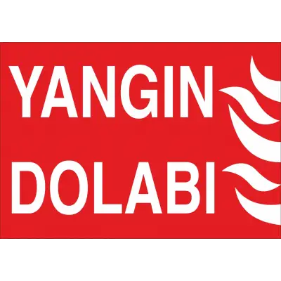 Yangın Dolabı Levhası
