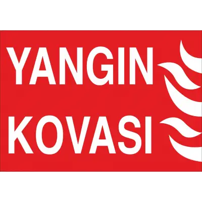 Yangın Kovası Levhası