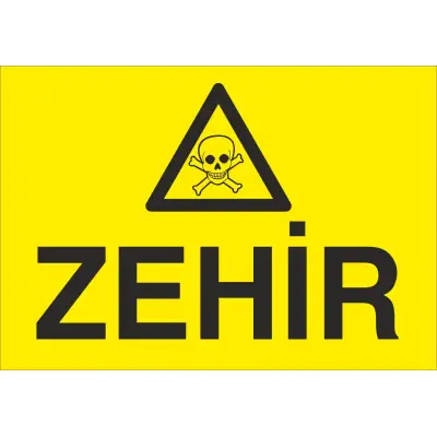 Zehir Levhası