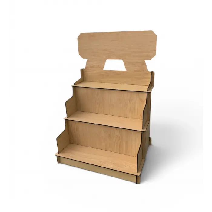 Ahşap Ürün Standı X-Large 35x50 cm 3 mm MDF