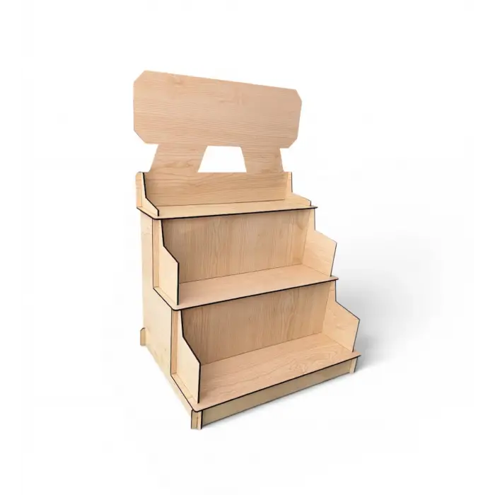 Ahşap Ürün Standı X-Large 35x50 cm 3 mm MDF