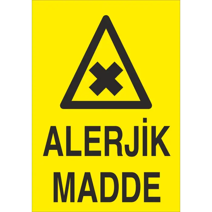 Alerjik Madde Levhası