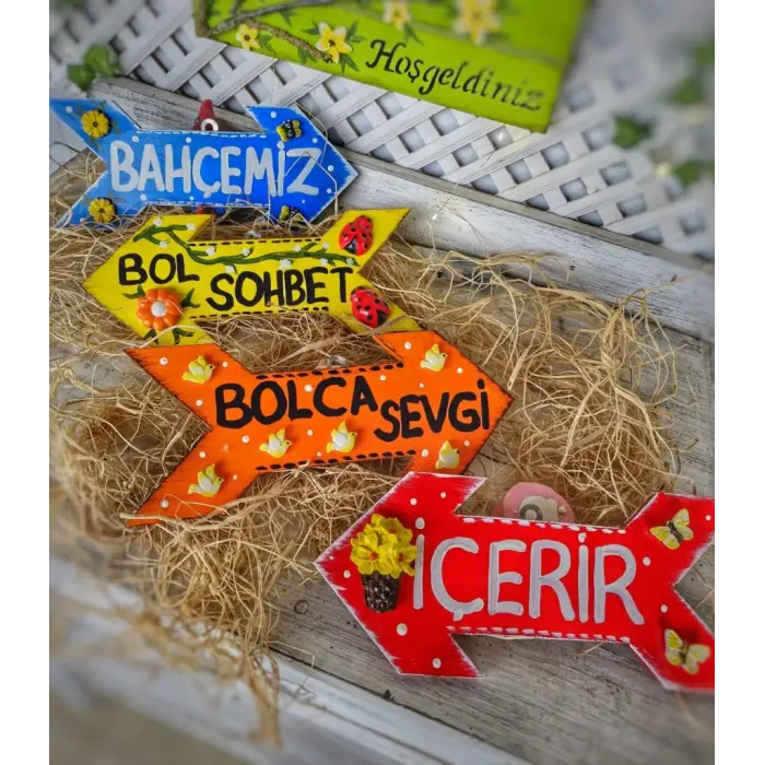 Boyanabilir Ahşap Ok 30 Cm