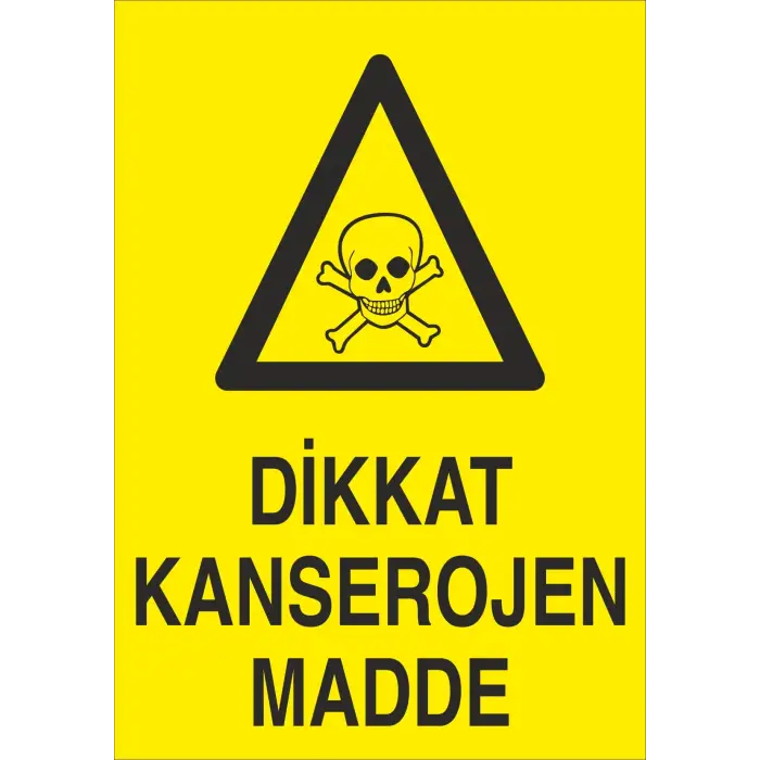 Dikkat Kanserojen Madde Levhası