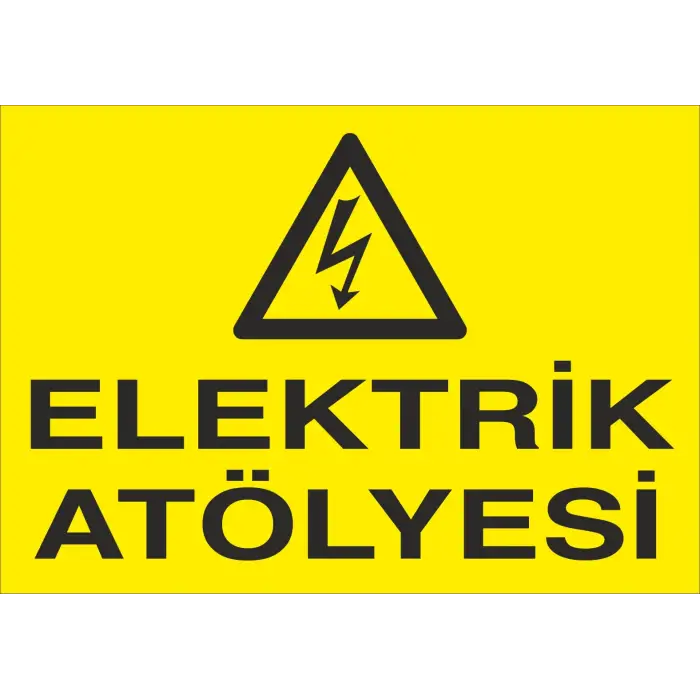 Elektrik Atölyesi Levhası