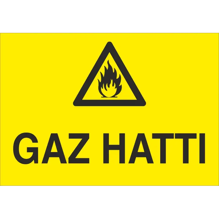 Gaz Hattı Levhası