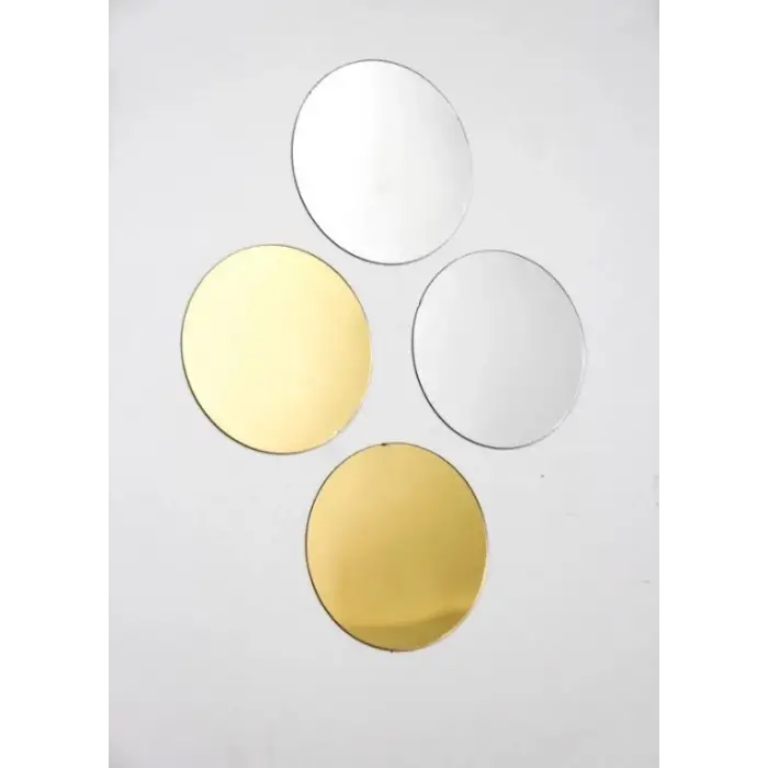 Gold & Gümüş Daire Pleksi