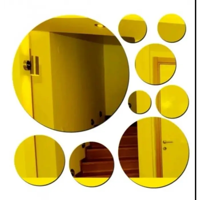 Gold & Gümüş Daire Pleksi