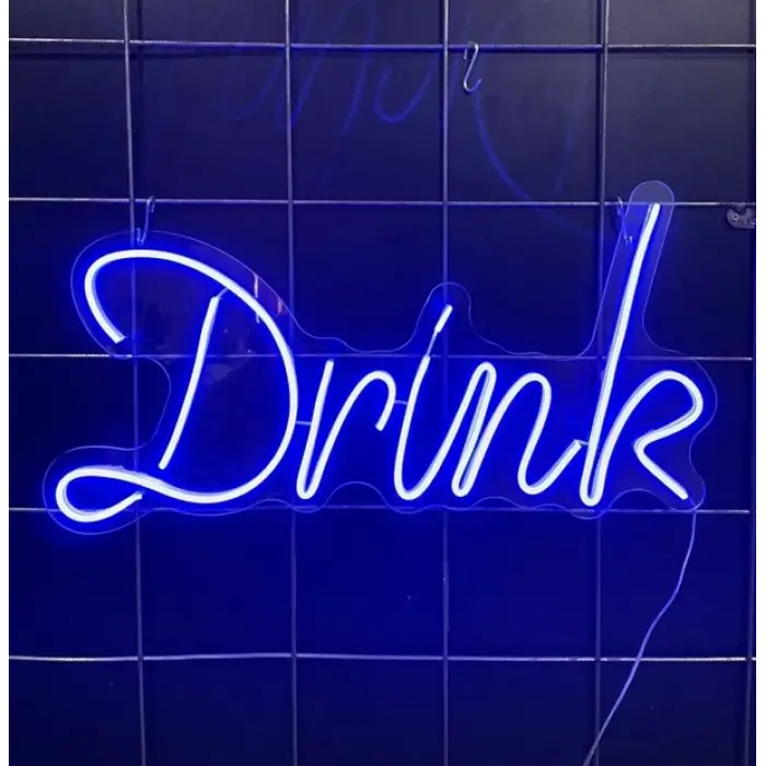 Neon Led Drink Yazısı