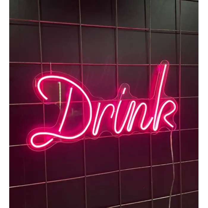 Neon Led Drink Yazısı