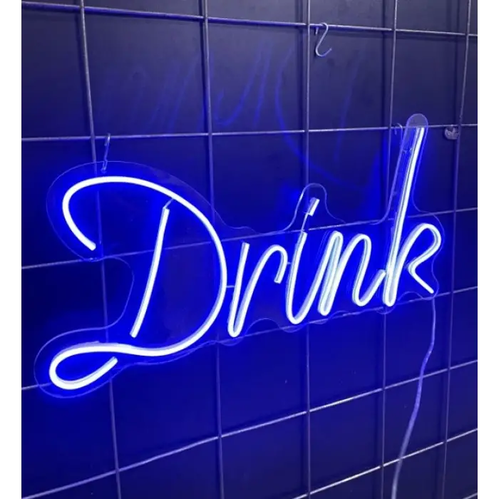 Neon Led Drink Yazısı