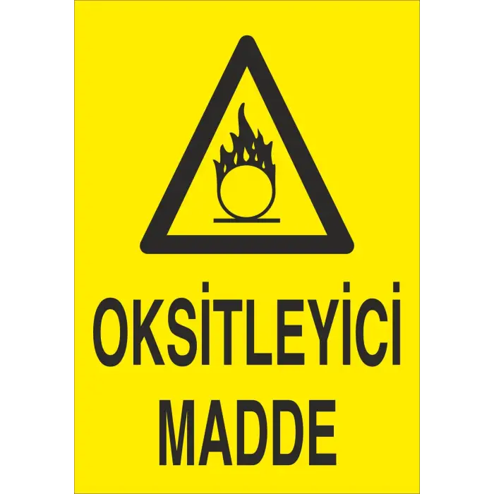 Oksitleyici Madde Levhası