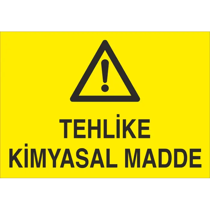 Tehlike Kimyasal Madde Levhası