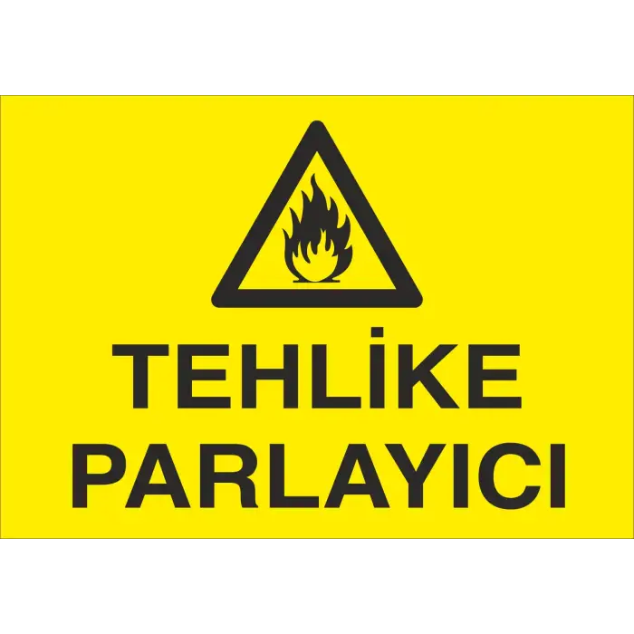 Tehlike Parlayıcı Levhası