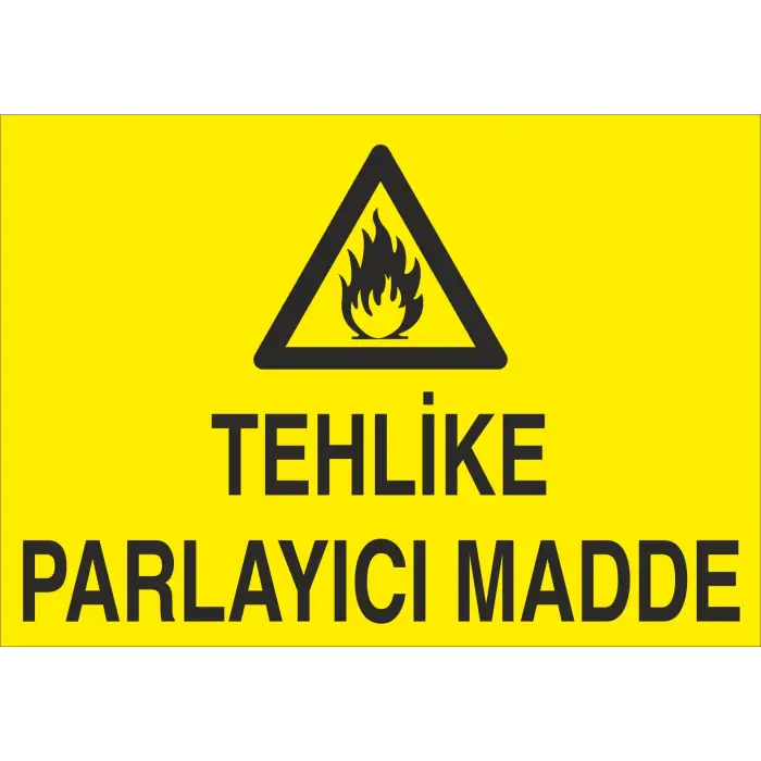 Tehlike Parlayıcı Madde Levhası