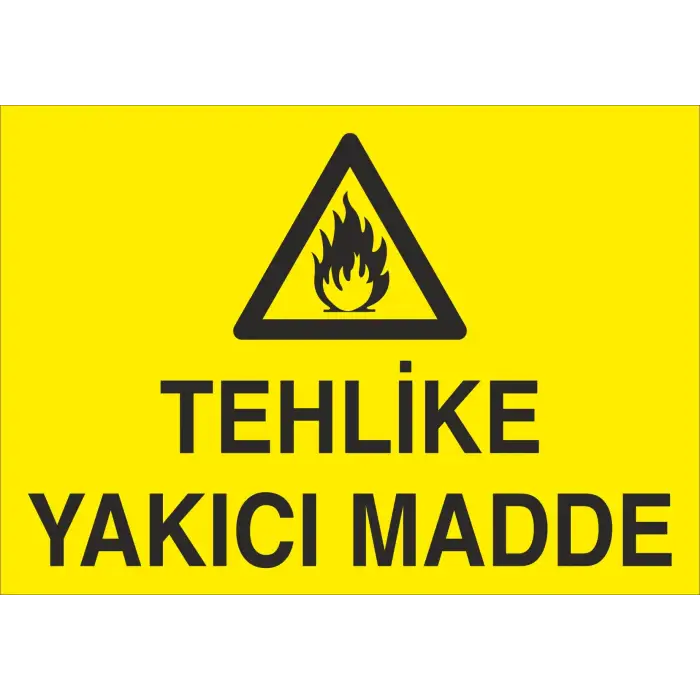 Tehlike Yakıcı Madde Levhası