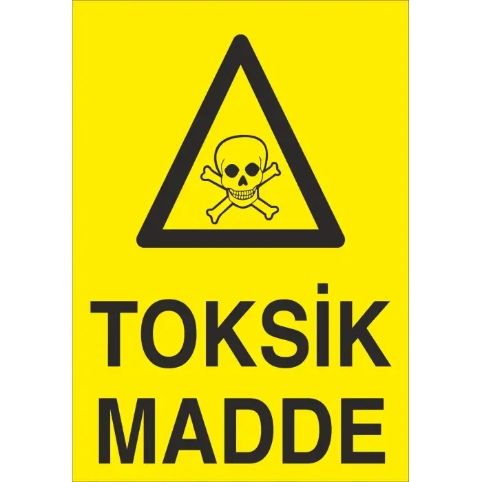 Toksik Madde Levhası