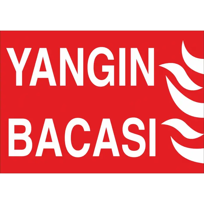Yangın Bacası Levhası