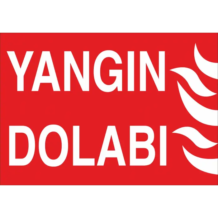 Yangın Dolabı Levhası