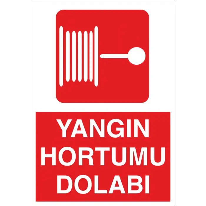 Yangın Hortumu Dolabı Levhası