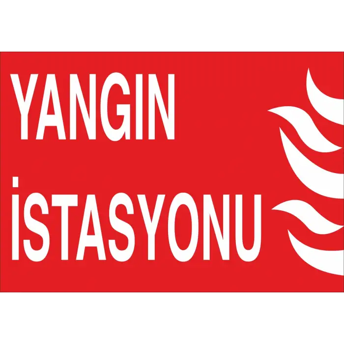 Yangın İstasyonu Levhası