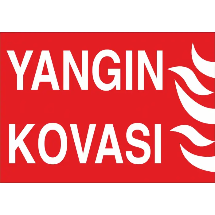 Yangın Kovası Levhası