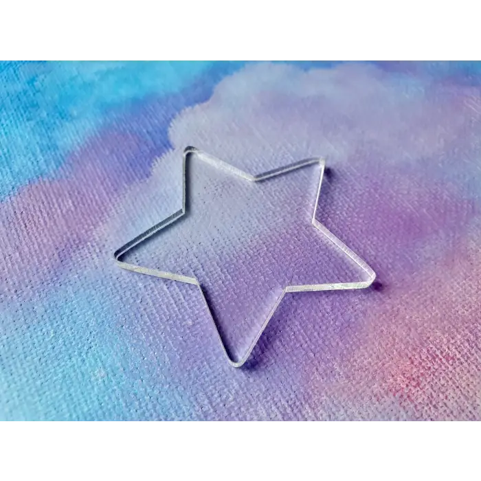 Yıldız 3 mm Şeffaf plexiglass