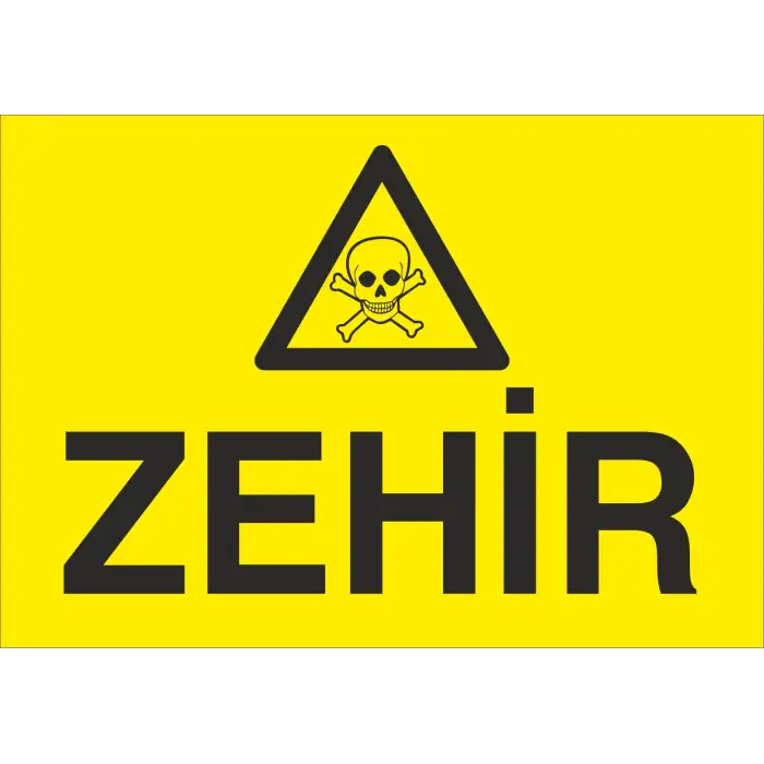 Zehir Levhası