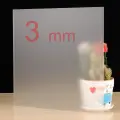 3 mm Akrilik Buzlu Pleksi Levha Özel Ebat