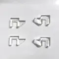Şeffaf Pleksi Akvaryum Buhar Camı Tutucu 6 mm Cam Uyumlu