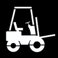 Forklift Boyama Şablonu 3 mm Ham MDF