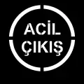 Acil Çıkış Zemin Boyama Şablonu 3 mm Ham MDF