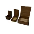 Ahşap Kutu Lazer Kesim 6x8x2 cm