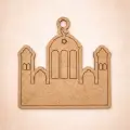 Ahşap Ramazan Camii Boyama Figürü
