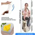 Kendinden Yapışkanlı Akrilik Boy Aynası 120×30 cm | Kırılmaz Hafif Ayna