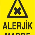 Alerjik Madde Levhası