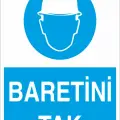 Baretini Tak İş Güvenliği Levhası