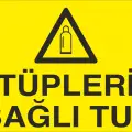 Basınçlı Gaz Tüpleri Levhası Basınçlı Gaz Tüpü Güvenliği