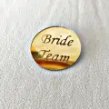 Bride Team Yazılı Gold Pleksi