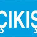 Çıkış Levhası Fabrika ve Tesis Yönlendirme Tabelası