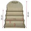 Dekoratif Ahşap Ürün Teşhir Standı 45x30 MDL5