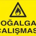 Doğal Gaz Çalışması Levhası