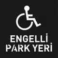 Engelli Park Yeri Boyama Şablonu 3 mm Ham MDF