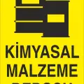 Kimyasal Malzeme Deposu Levhası