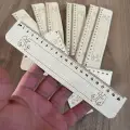 Lazer Kesim Ahşap Cetvel 20 cm