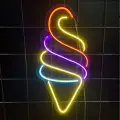 Neon Led Dondurma Külahı