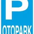Otopark Levhası Araç Park Alanı Yönlendirme Tabelası